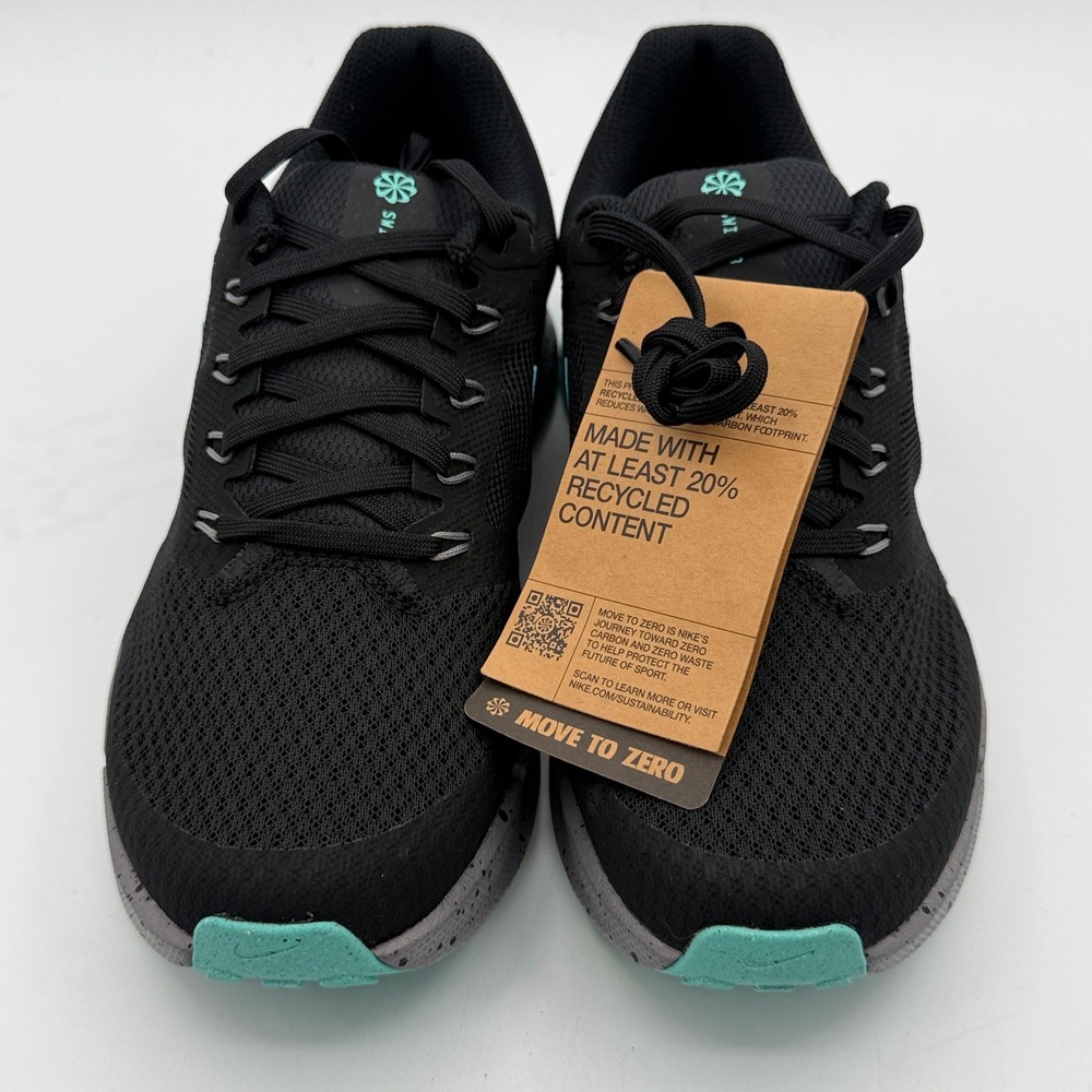 Nike Run Swift 3 SE Shoes Women Size 6 Black Green Frost Running HQ4217 010 - Picture 3 of 8